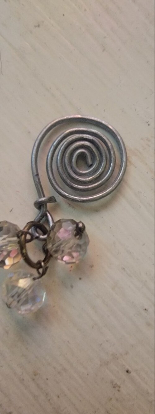 Handmade Wire Wrapped Teabag Charm